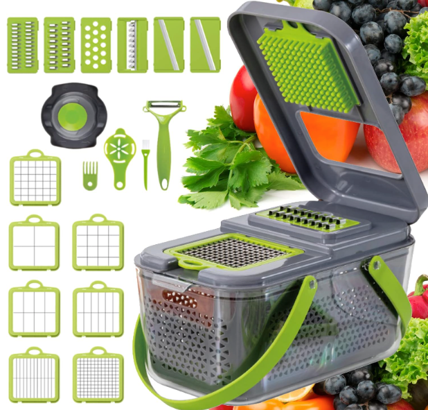 Hachoir à Légumes Multifonction 22 en 1