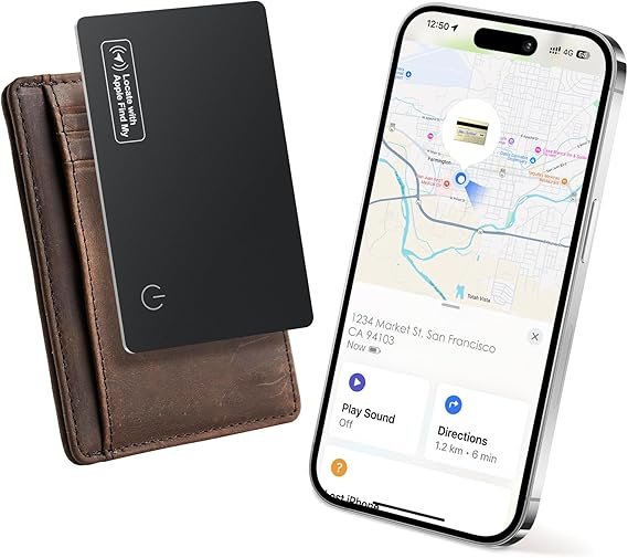 Wallet Tracker Card Air-Tag - (iOS Only)